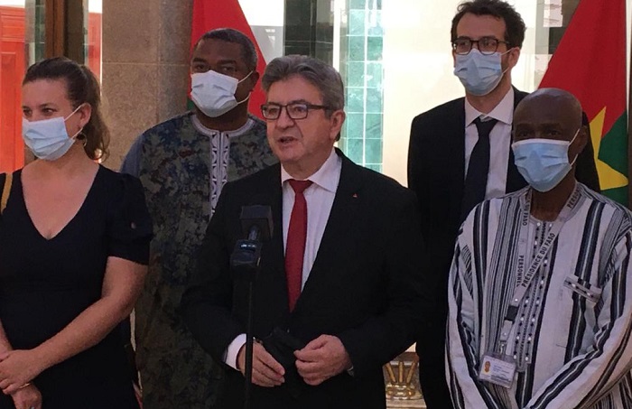 Burkina Faso : 9 mois avant la présidentielle en France, Melenchon prend l'échelle de l'Afrique pour