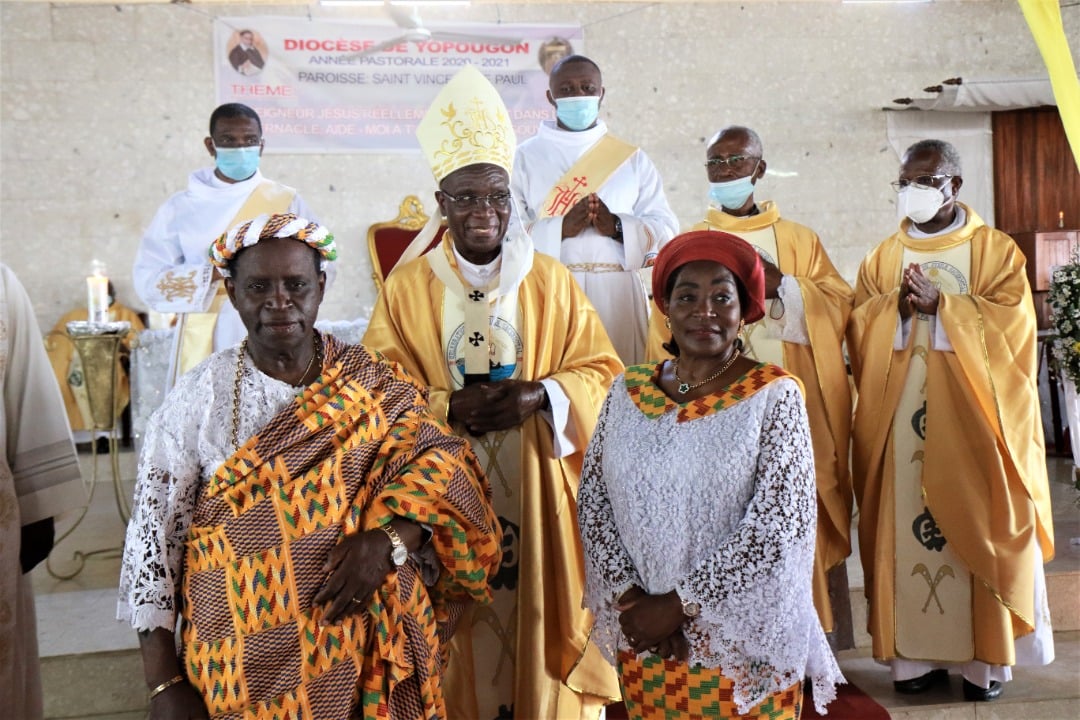 Côte d'Ivoire - Jubilé d’or sacerdotal à la Paroisse St Vincent de Paul d'Abobo-Doumé: Le Cardinal K