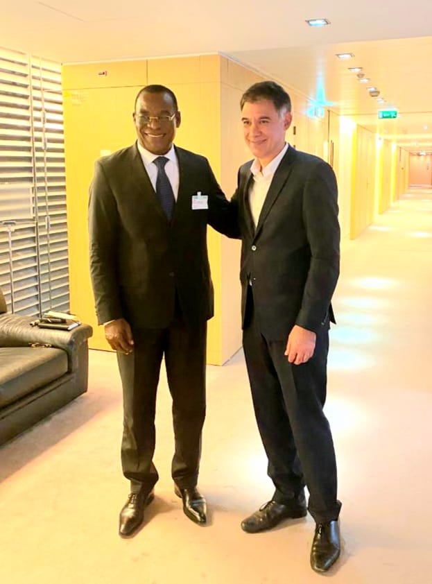 Côte d'Ivoire - FPI : Pascal Affi Nguessan reçu par Olivier Faure, responsable du Parti Socialiste