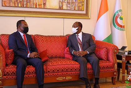 Affi N'guessan après son audience avec le président Ouattara :« Le président de la république peut c