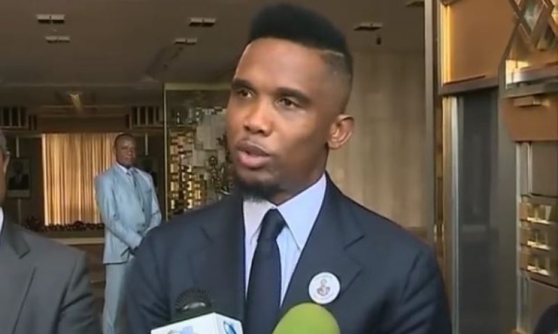 Football - International : Élu Président ,voici le rêve fou d'Eto'o