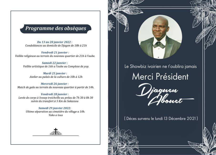 Décès du célèbre manager Jaguen Abouet (producteur, manager