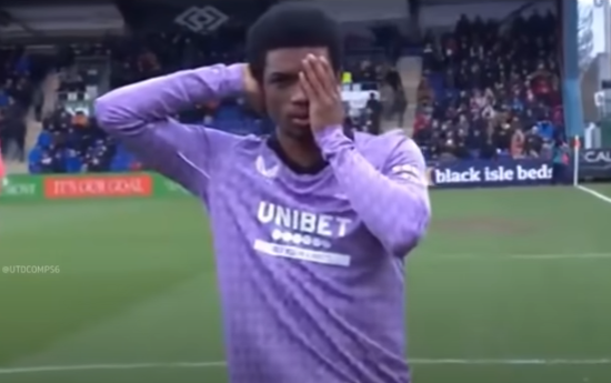 Football/Ecosse : Amad Diallo marque son premier but avec les Rangers 24 heures après son arrivée