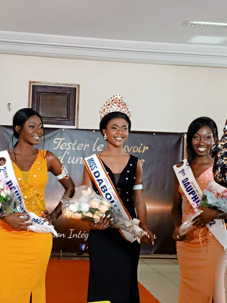 Présélection au concours miss district de Côte d'Ivoire/ Mlle Tuo Mariane Eléonore, la perle du dist