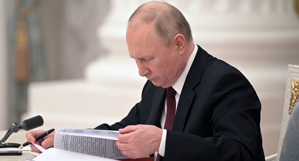 Embêté par la résistance Ukrainienne, Poutine appelle aussi à la mobilisation de volontaires étrange