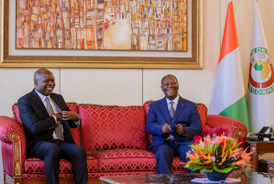Tête-à-tête Ouattara-Mabri Toikeusse : Une entrée de l’UDPCI au gouvernement en vue ?
