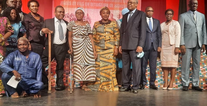 Les personnes handicapées au cœur de la Côte d'Ivoire.