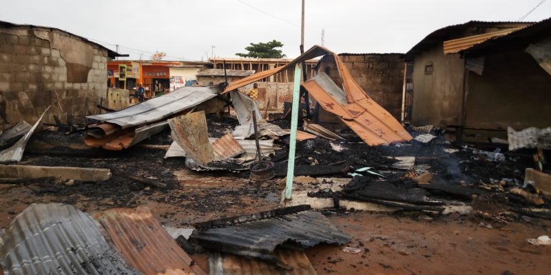 Faits Divers : Plusieurs morts dans un incendie à la paroisse Saint Gabriel à Tiassalé