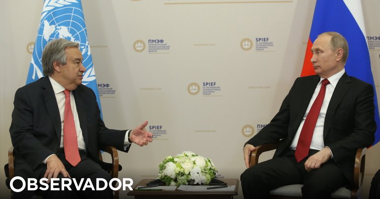 Conflit Ukraine-Russie : Le patron de l’ONU bientôt à Moscou, pour rencontrer Poutine