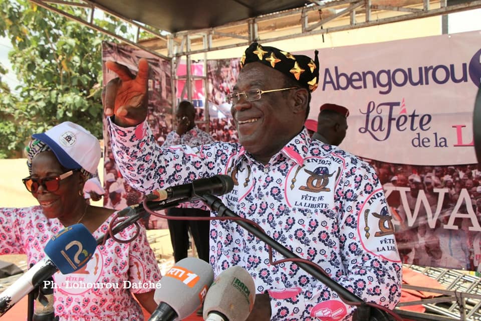 Pascal Affi N'Guessan (président du Fpi) dresse le bilan de la fête de la liberté : " La forte mobil