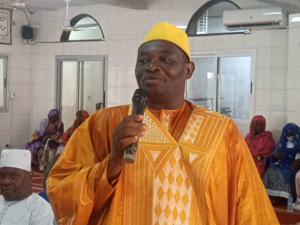Visite de la mosquée Nour Islam/ El Hadj Coulibaly Amadou satisfait des progrès réalisés par la comm
