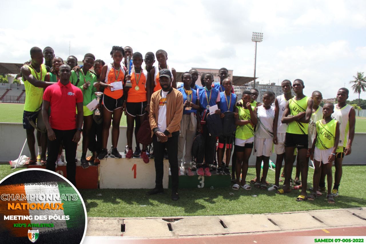 Athlétisme : San Pedro dame le pion aux équipes d’Abidjan