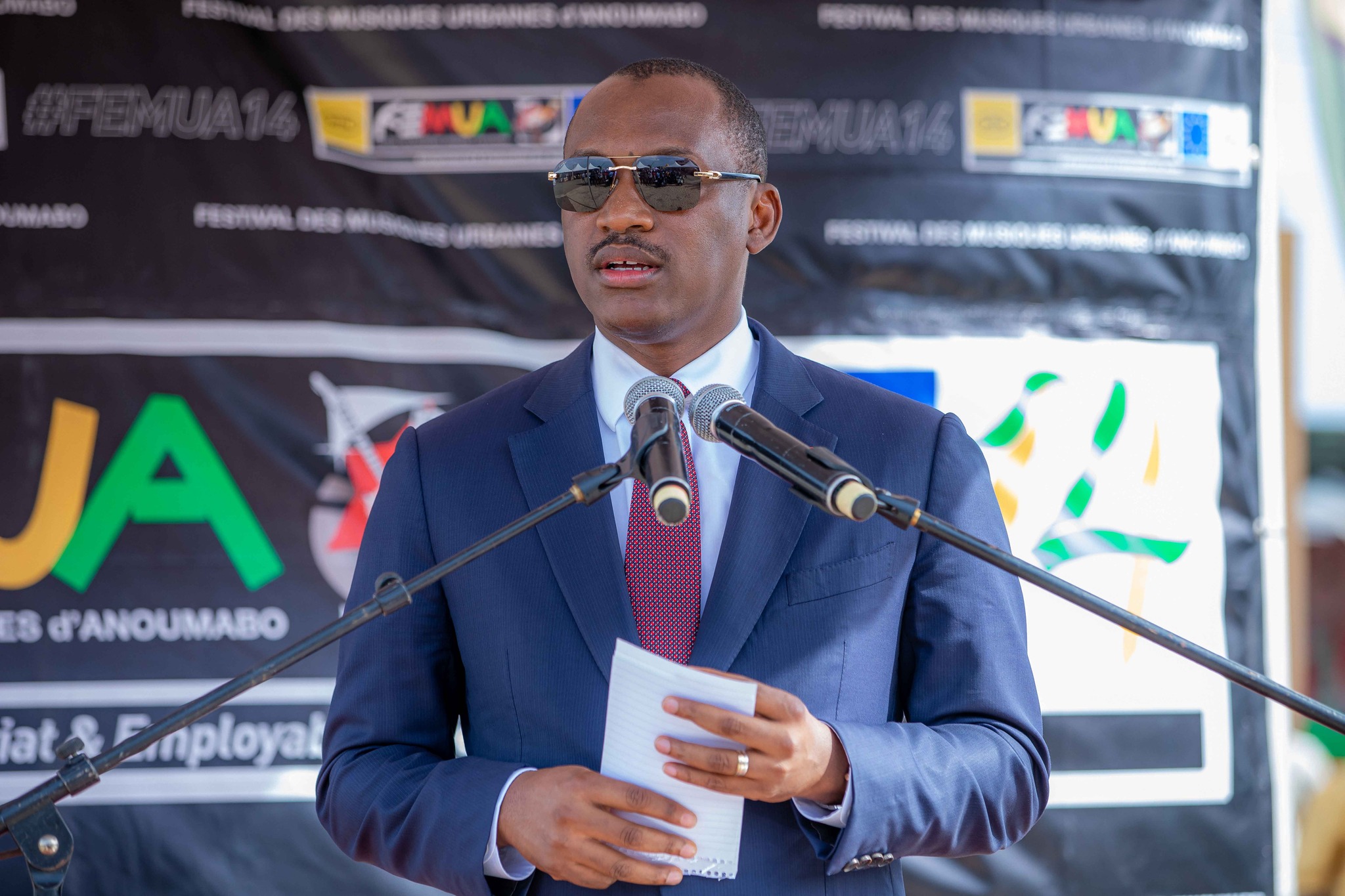 FEMUA 14: Entrepreneuriat et employabilité des jeunes, le ministre Mamadou Touré parle avec le coeur