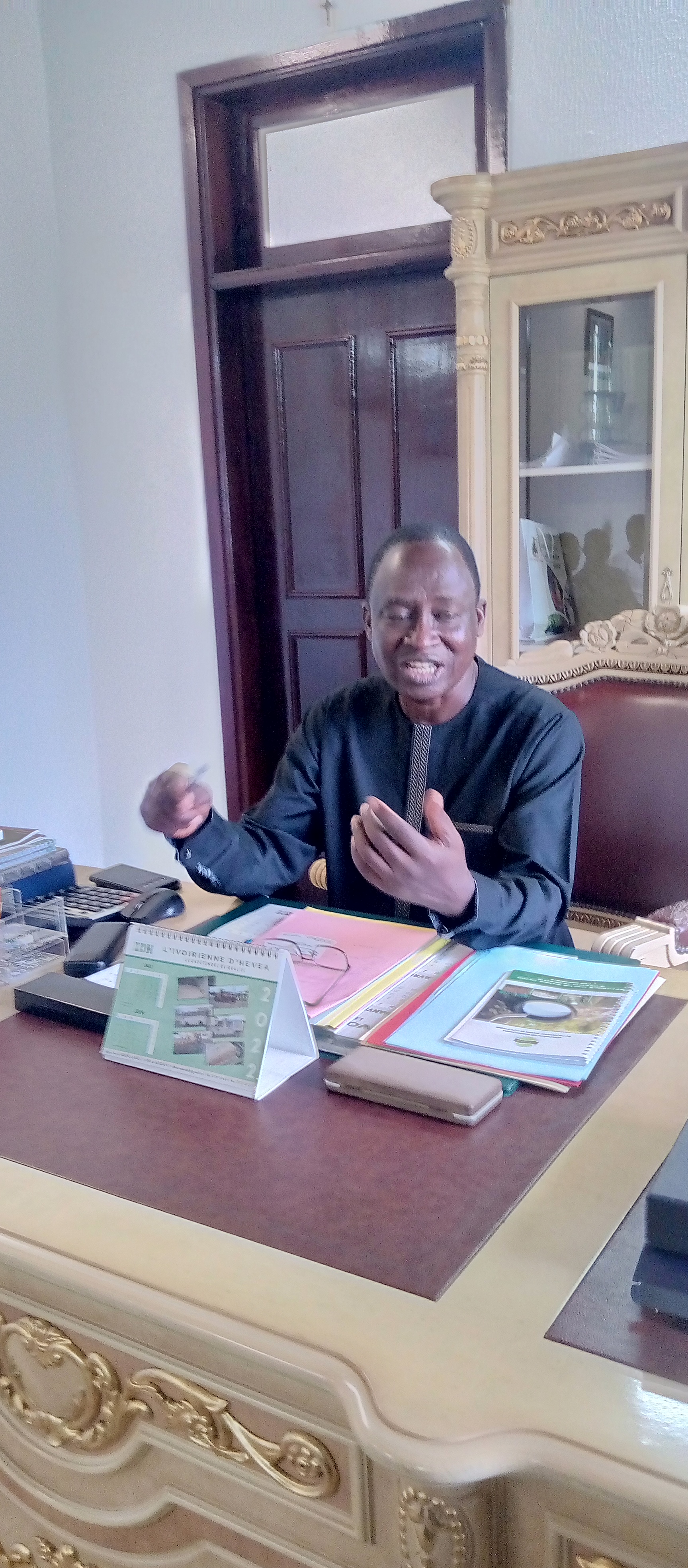 La Côte d'Ivoire, 4 ème producteur mondial de caoutchouc/ Eugène Krémien(Pdt de l'Apromac) dévoile l