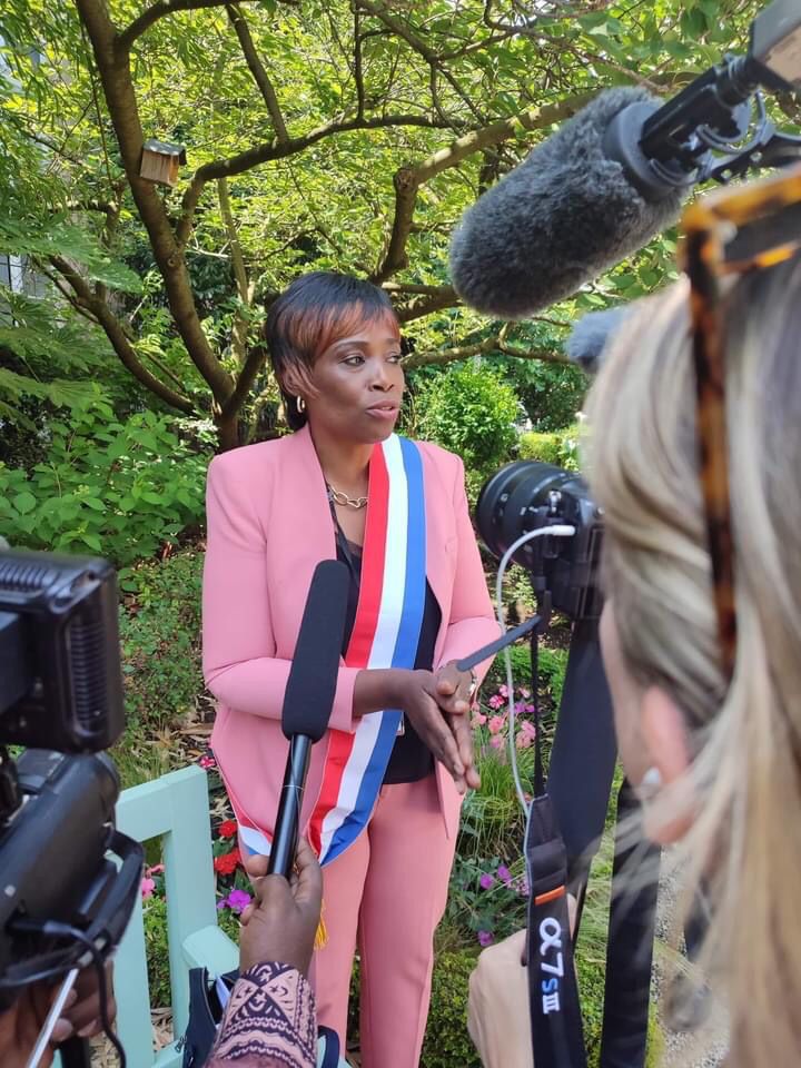 Après son élection historique aux législatives en France, l’Ivoirienne Rachel Keke fait son appariti