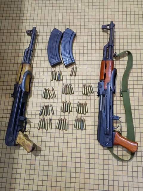 Insécurité/En partance pour Man un redoutable gangster pris dans un car avec 2 fusils d'assaut et pl