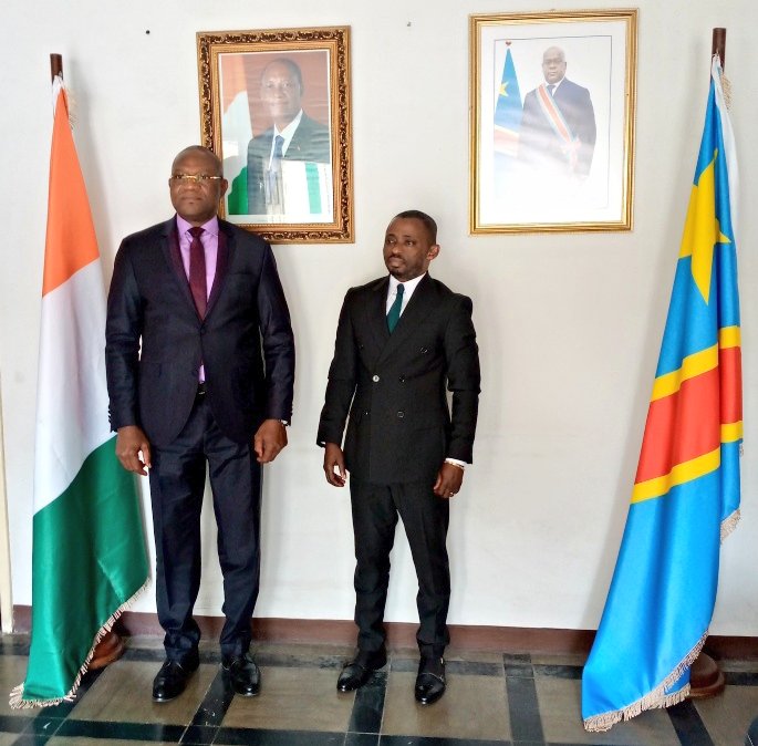 Renforcement de la coopération ivoiro- congolaise/ Missions de prospection de l'ambassadeur ivoirien