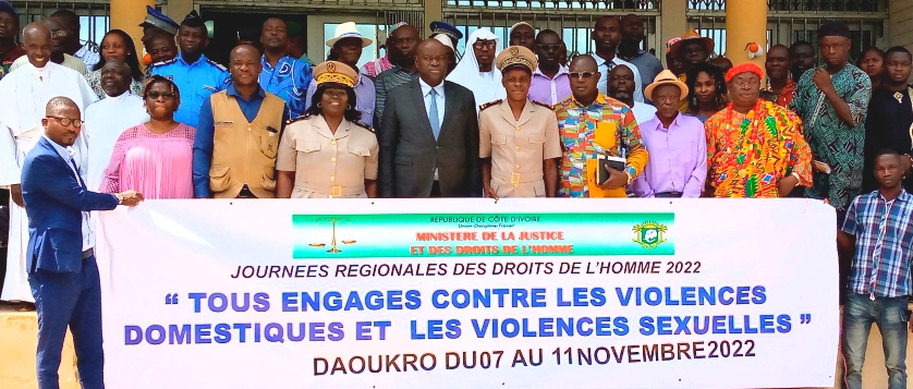 Daoukro/ Plusieurs couches socio professionnelles édifiées aux notions des droits de l'homme.
