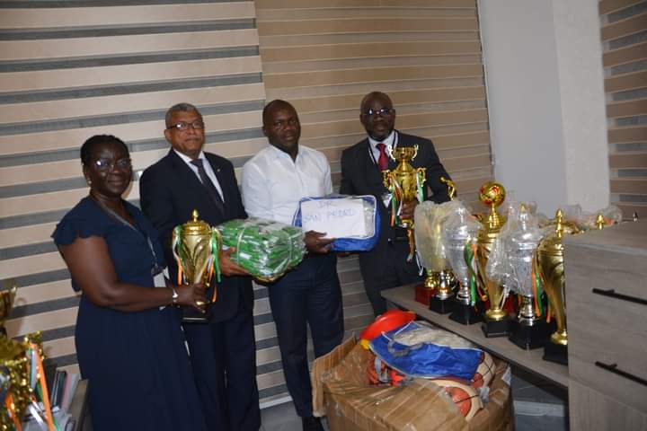 Le ministre des sports Danho Paulin dresse son bilan. Plusie