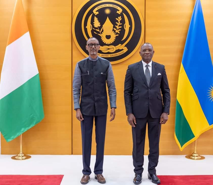 Diplomatie/ La Côte d'Ivoire et le Rwanda renforcent les liens de coopération économique et commerci