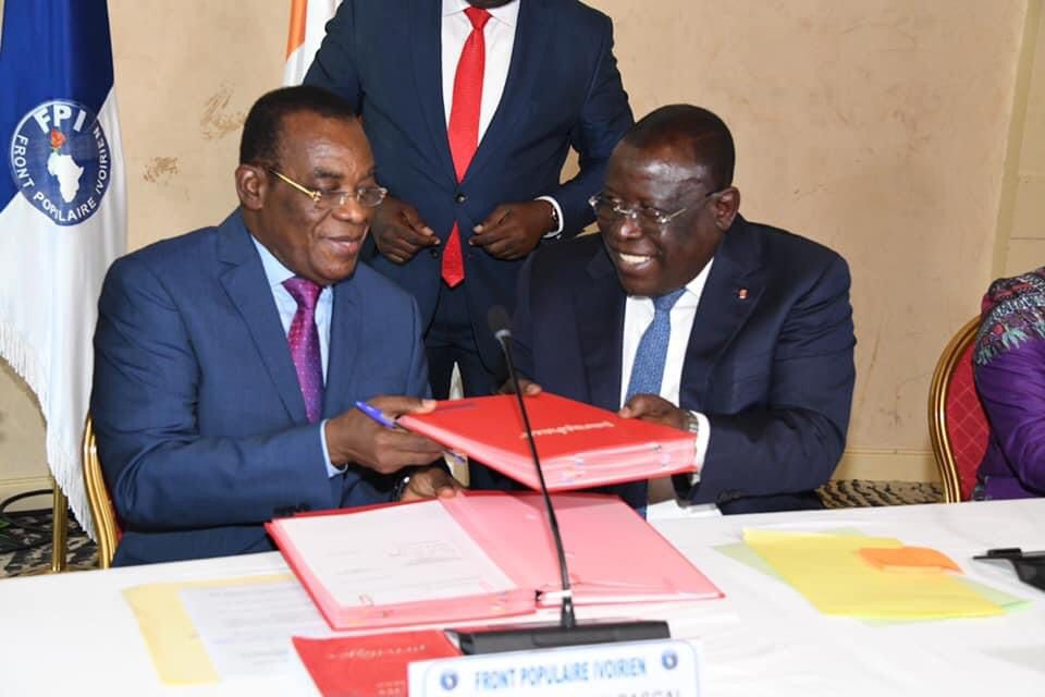 Accord Fpi-Rhdp/ Affi N'Guessan et Ouattara se sont dit" Oui