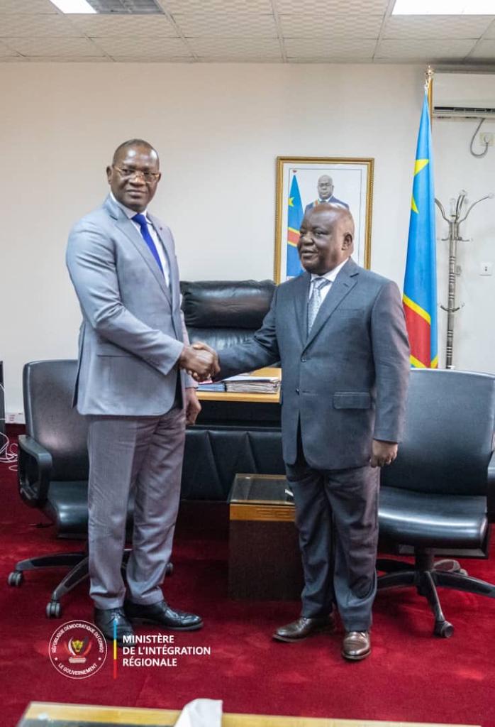 3 ème session de la commission mixte de coopération CI-RDC à Abidjan/L'ambassadeur Metch Silas chez