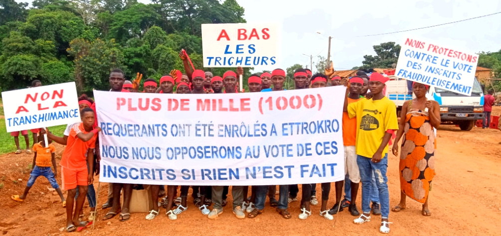 Transhumance électorale/Des militants du Rhdp protestent contre les non résidents sur la liste élec