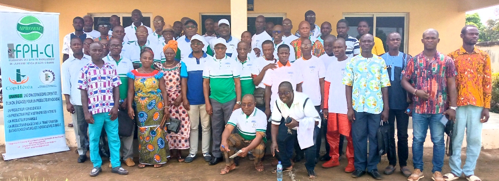 Daoukro/ Des planteurs d'hévéa installent le bureau local de l'Unapheci