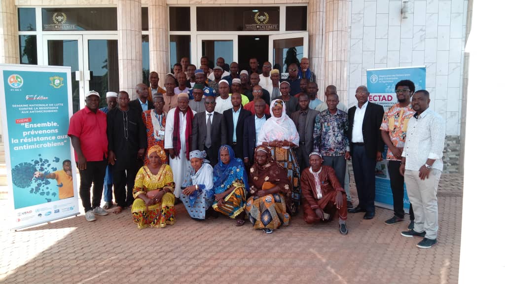 Semaine mondiale de la RAM: Les éleveurs de Korhogo dans le nord de la Côte d’Ivoire sensibilisés