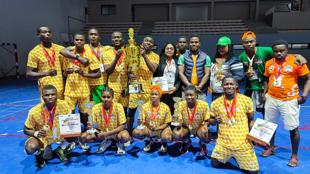 La Côte d'Ivoire, championne d'Afrique du Dodgeball