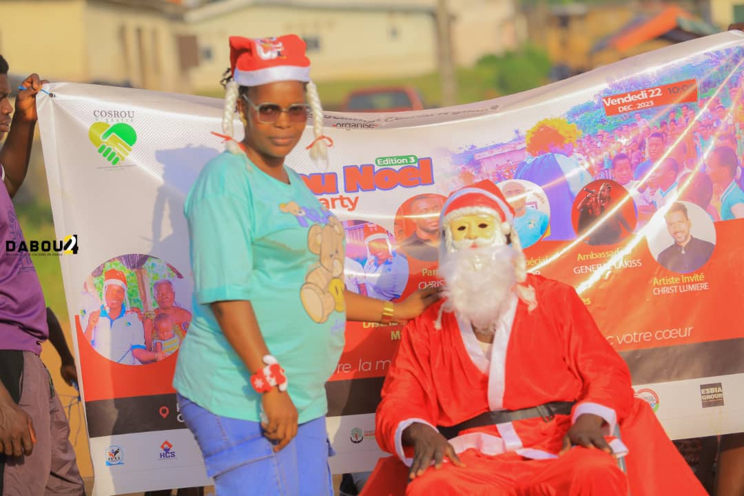 Noël à Dabou/ Une association comble plusieurs familles dans un village