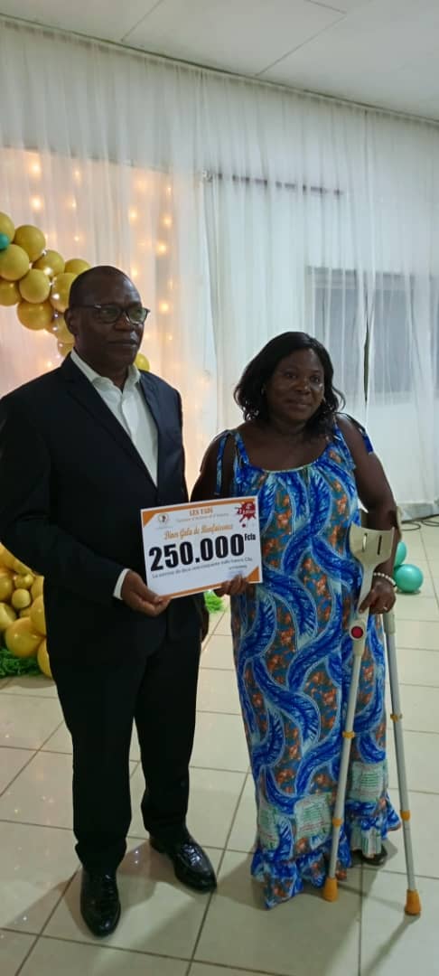 Dîner gala de Bienfaisance/ L'Ong Fadi offre 5 millions F aux femmes déshéritées