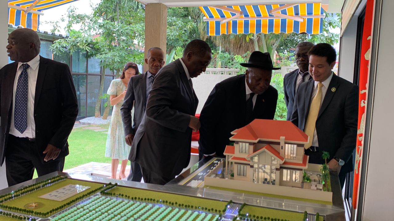Jacqueville/ Projet d'aménagement " Adoukro ville nouvelle "