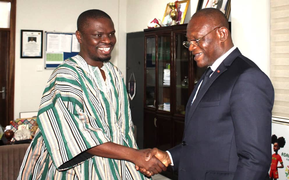 En visite au Ghana/ Le ministre des sports Adjé Silas et son homologue du Ghana oeuvrent à une coopé