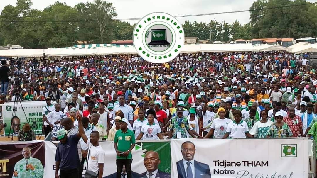 Visite du président Tidiane Thiam à Soubré/Thiam livre un me