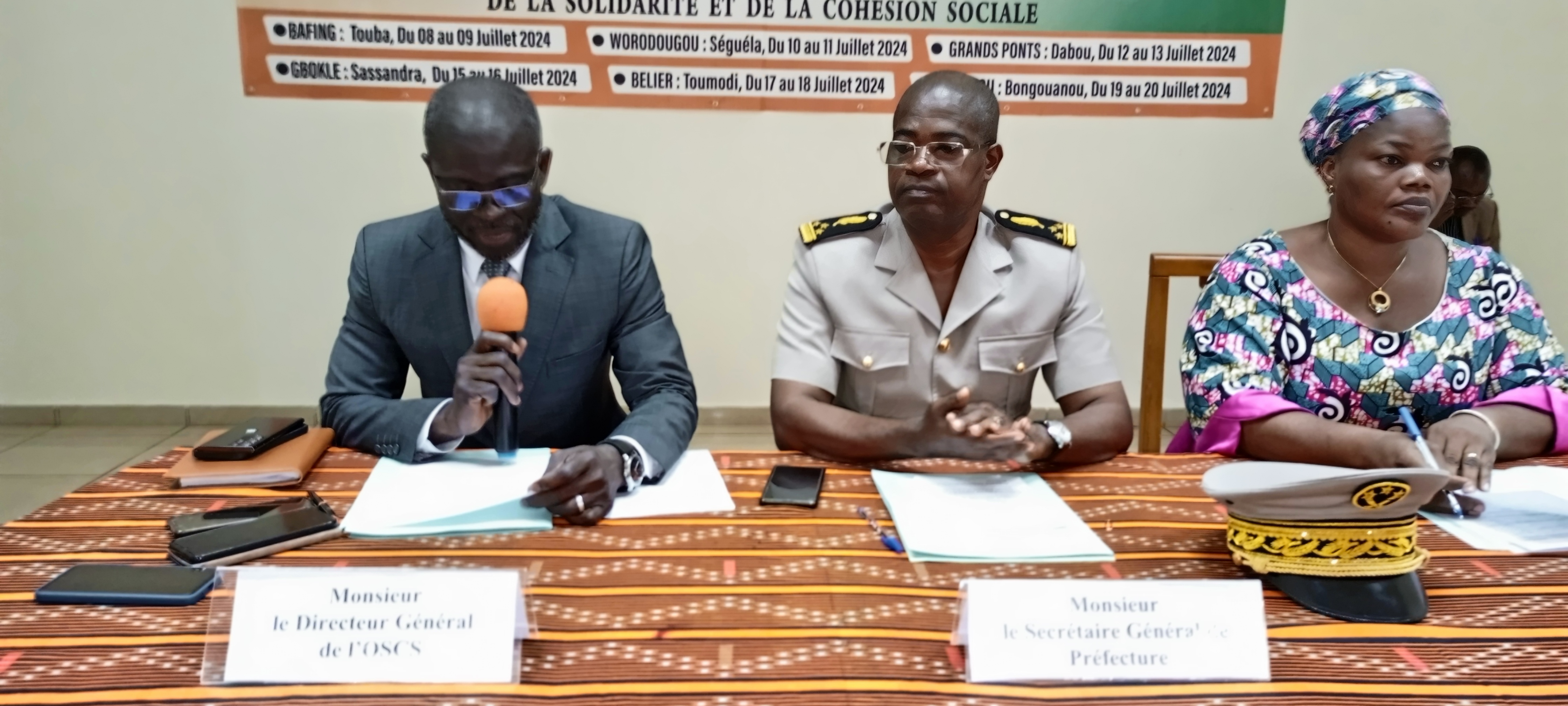 Dabou/ La commission locale de l'Observatoire de la solidar