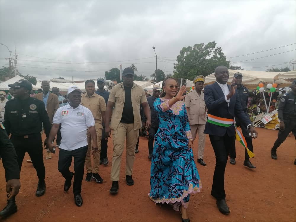 Gagnoa/La ministre Nassénéba Touré s'engage à l'émancipation des femmes du Gôh