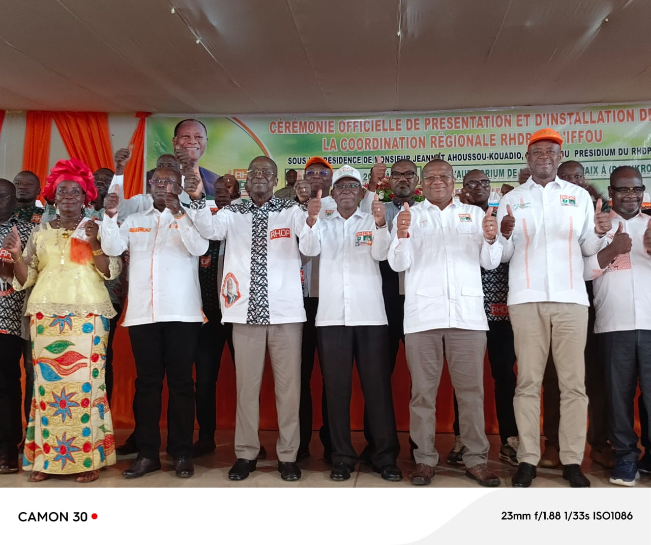 Daoukro-Rhdp/Le ministre Amadou Coulibaly met la coordination locale en mission pour la victoire de