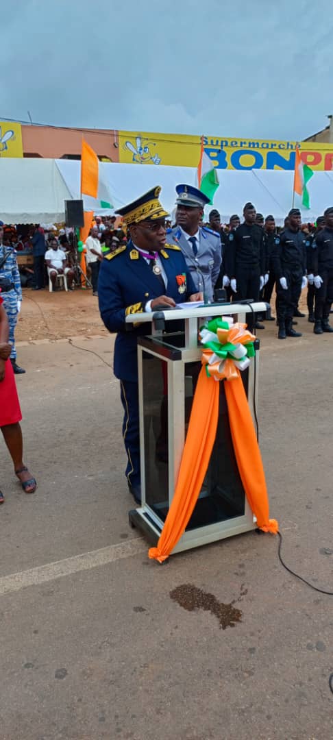 64 ans de l'indépendance à Dabou/Le préfet aux populations : " Nous voulons des élections sans fusi