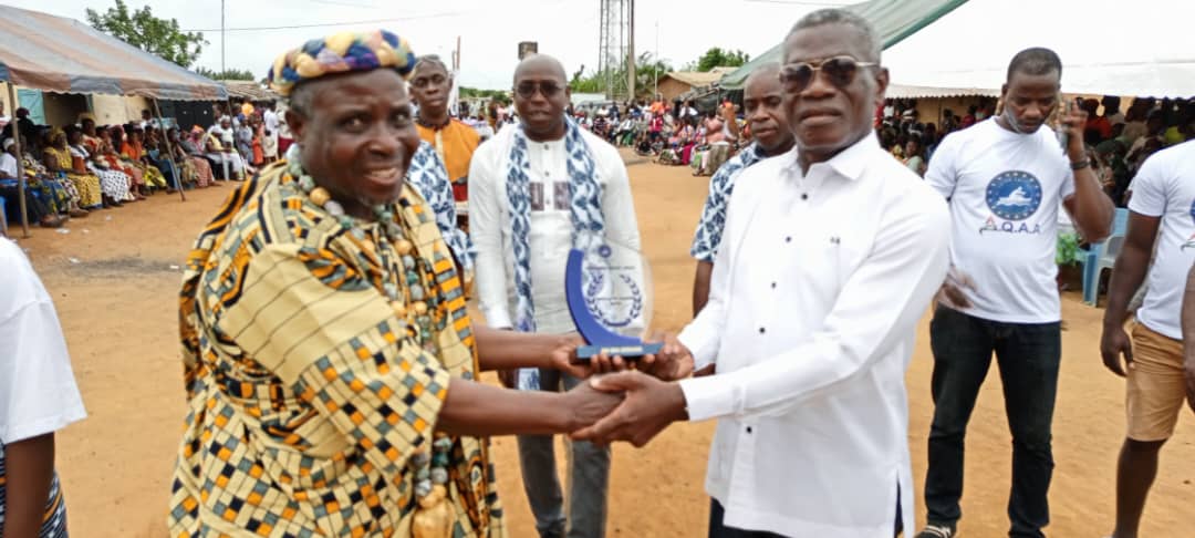 Célébration des Oscar Ahizi/ Oda Edouard, directeur de soci