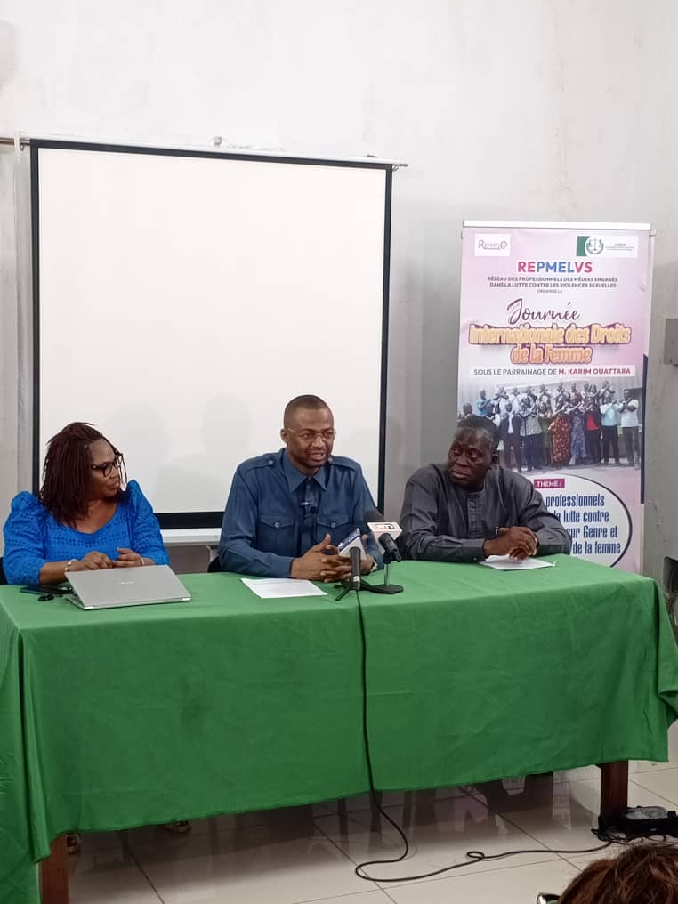Lutte contre les VBG/ Karim Ouattara (Dga de la Lonaci) s'engage aux côtés des journalistes du Repme