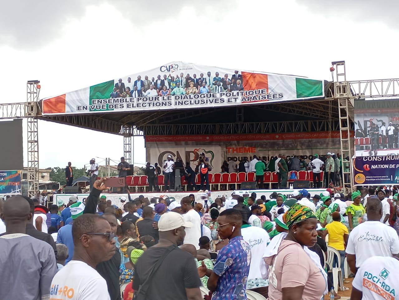 Côte d’ivoire – meeting de la CAP-CI : A l’espace figayo, l’