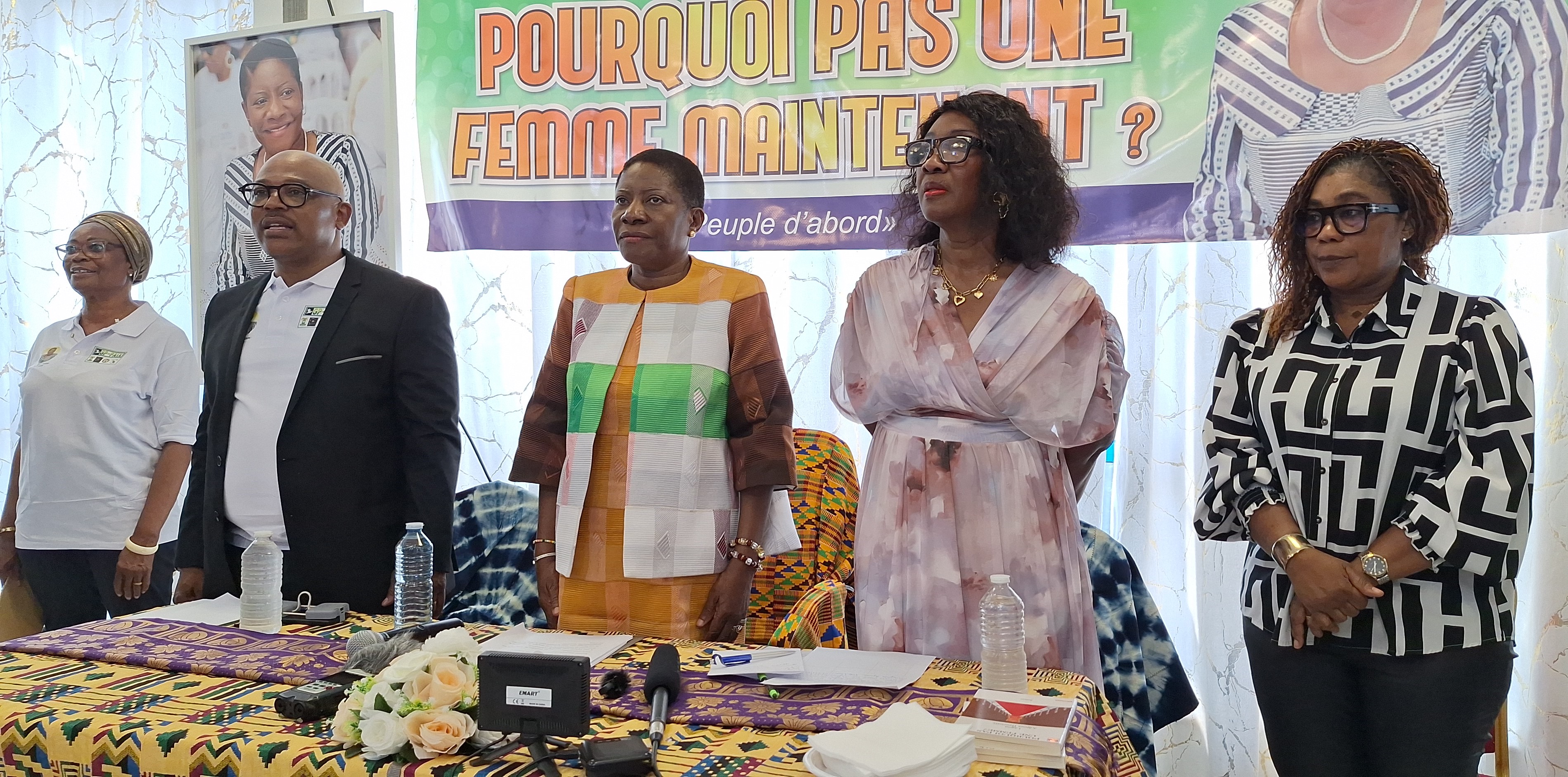 À Villejuif, Henriette Lagou lance un appel vibrant : "Pourquoi pas une femme en 2025 ? Le peuple d'