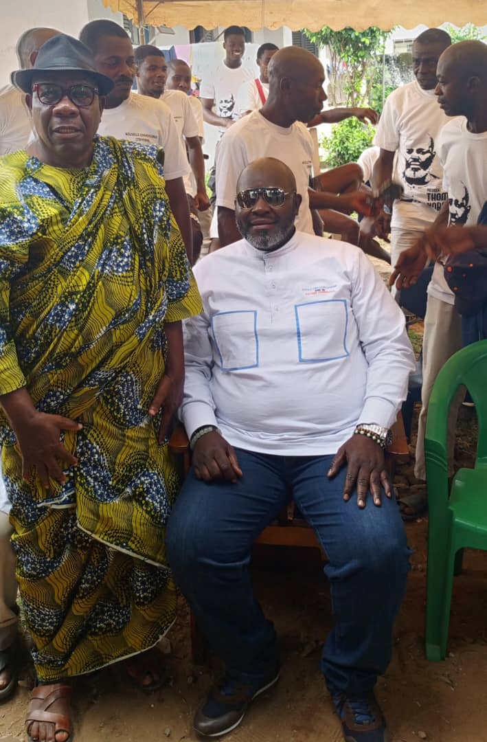 Dabou/ Présidentielle 2025 Thomas Noba (NCC) annonce sa can