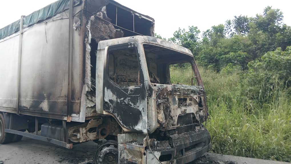 Dabou/ Plusieurs camions saccagés ou incendiés sur l'axe Da