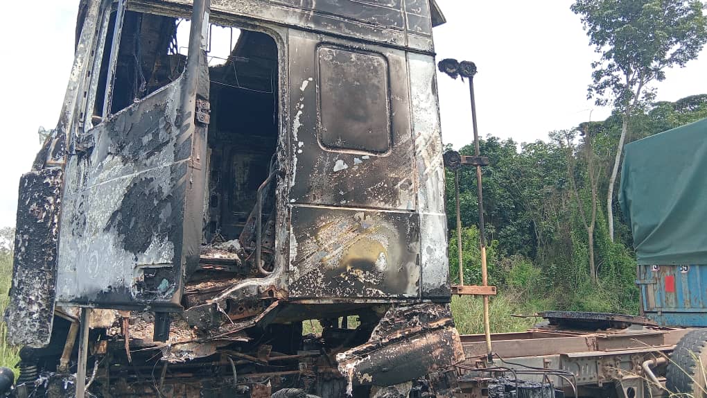 Dabou/ Plusieurs camions saccagés ou incendiés sur l'axe Da