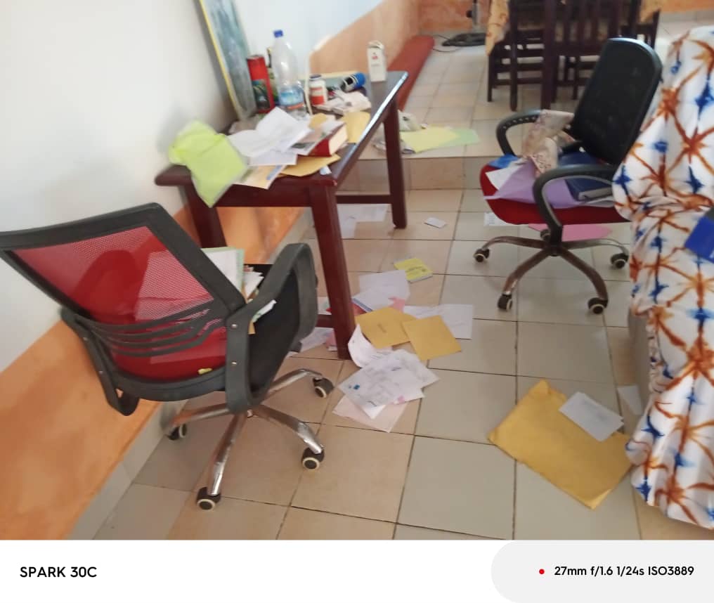 Grand- Lahou/ La résidence d'un chef de village vandalisée