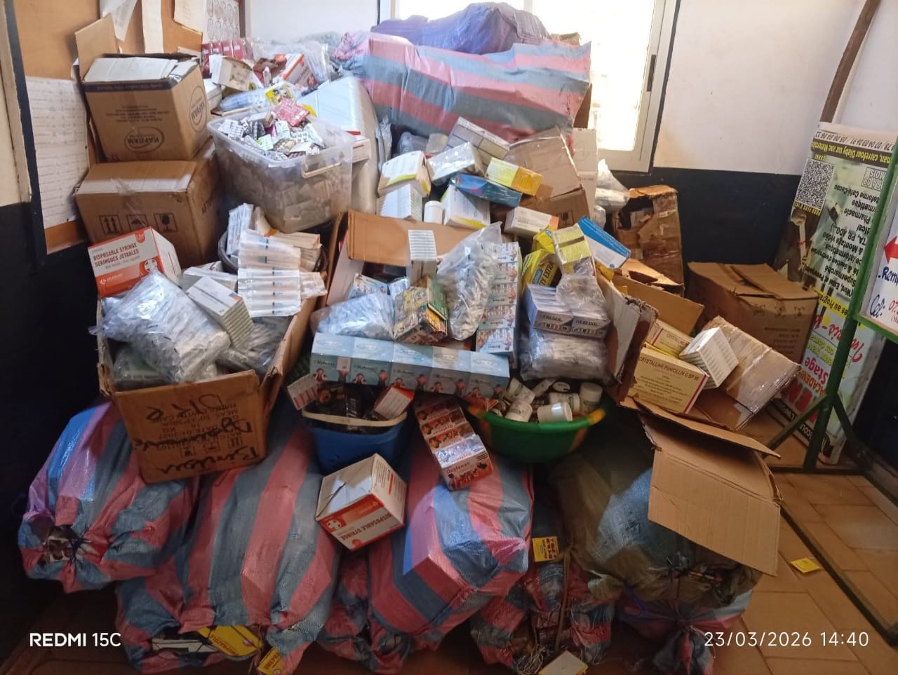 Duékoué/ Un vaste réseau de distribution de drogues et de produits prohibés démantelé/ Une femme, ce
