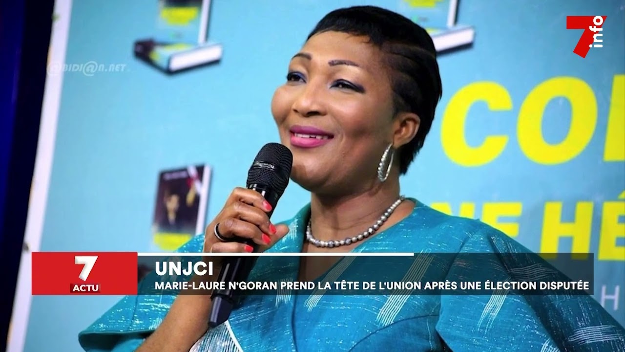 Marie-Laure N'Goran à la tête de l'UNJCI : 35 ans après sa création, une femme dirige enfin le syndi