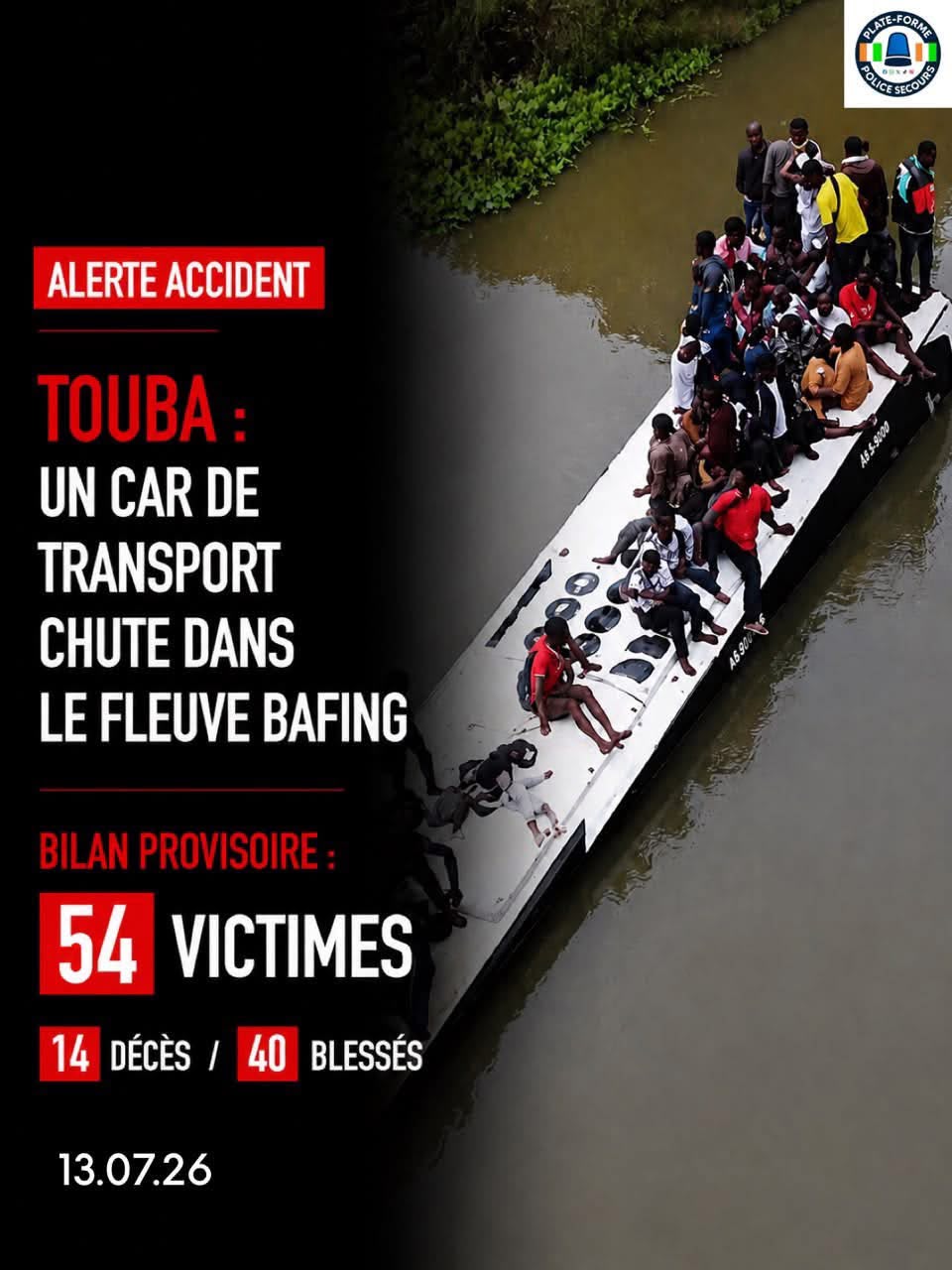 FAIT-DIVERS/ Lundi noir sur l'axe Odienné-Abidjan : 14 morts dans l'accident d'un car de Diarra Tran